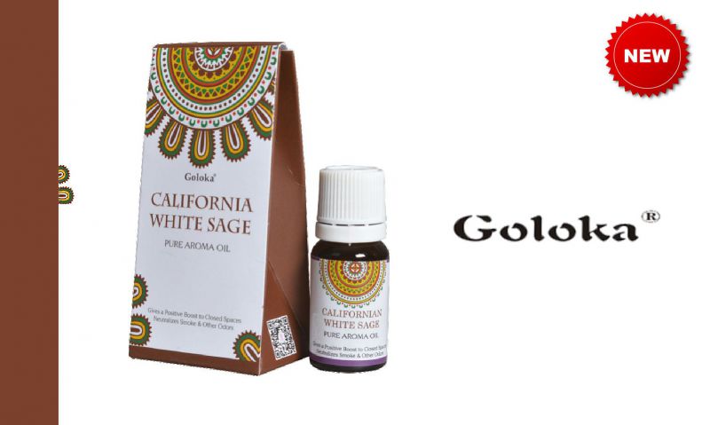 Aceite aromático Goloka california salvia blanca 10 ml