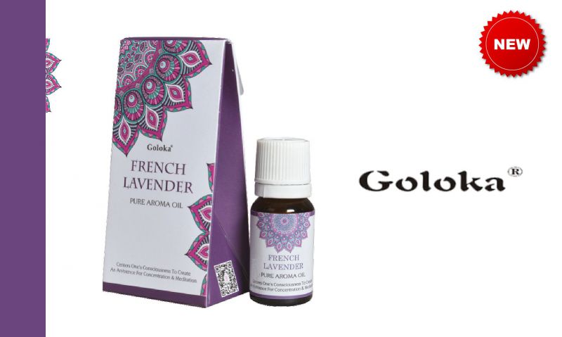 Aceite aromático Goloka french lavanda 10ml.