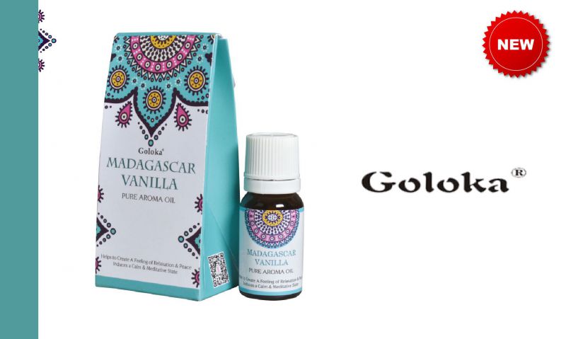 Aceite aromático Goloka madagascar vainilla 10 ml.