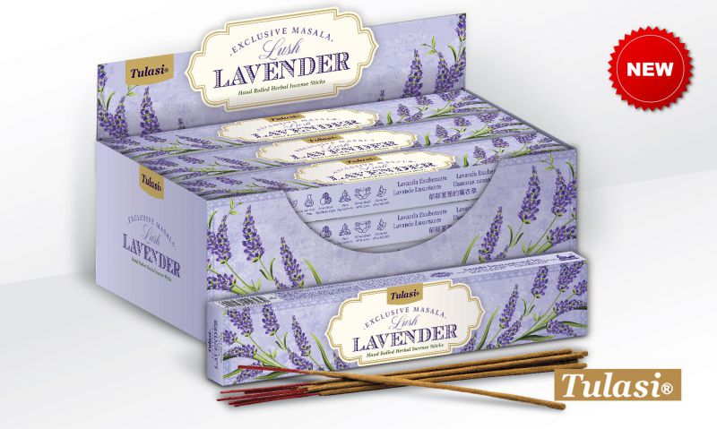 Incienso Tulasi masala lush lavender